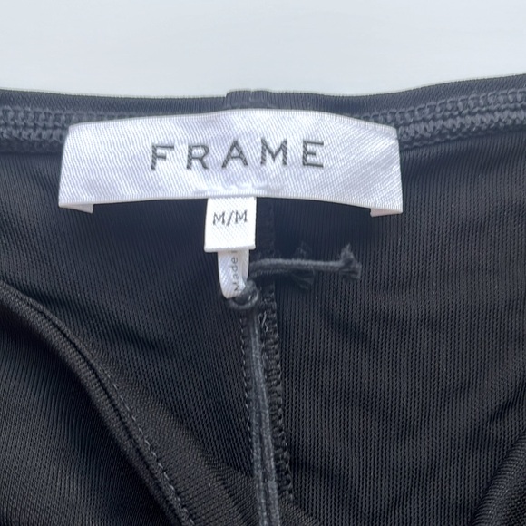 NWT- FRAME Strappy Halter Neck Cutout Top - Picture 2 of 3